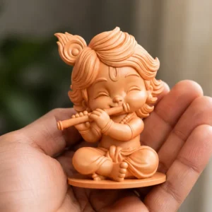 Baby Krishna Chibi Statue