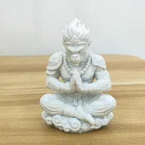 Meditating Monkey God Statue