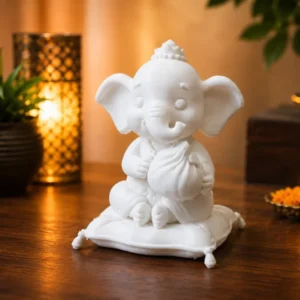 Chibi Baby Ganesha with Modak
