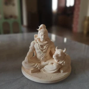 Lord Shiva with Nandi Statue